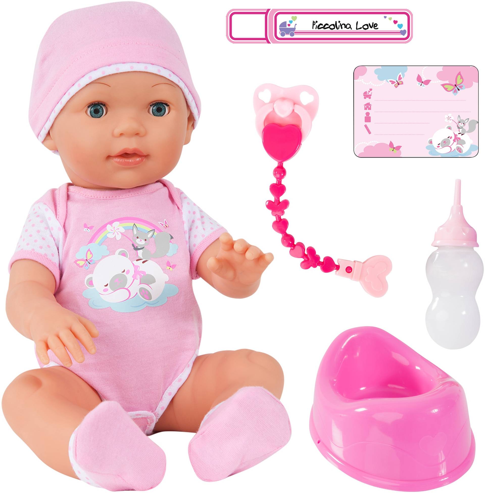 Bayer Babypuppe »Piccolina Love«, (Set, 8 tlg.) von Bayer