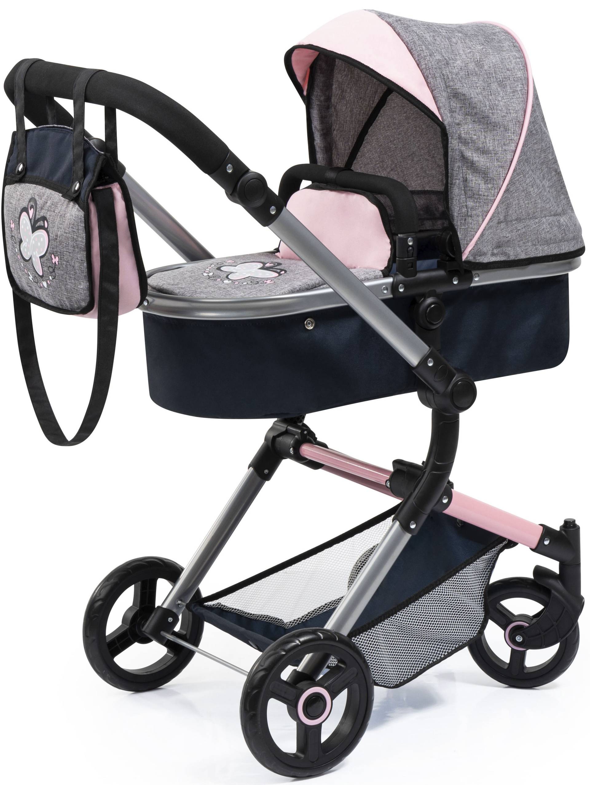 Bayer Kombi-Puppenwagen »Puppenwagen Vario«, inkl. Wickeltasche Bayer Kombi-Puppenwagen »Puppenwagen Vario«, inkl. Wickeltasche von Bayer