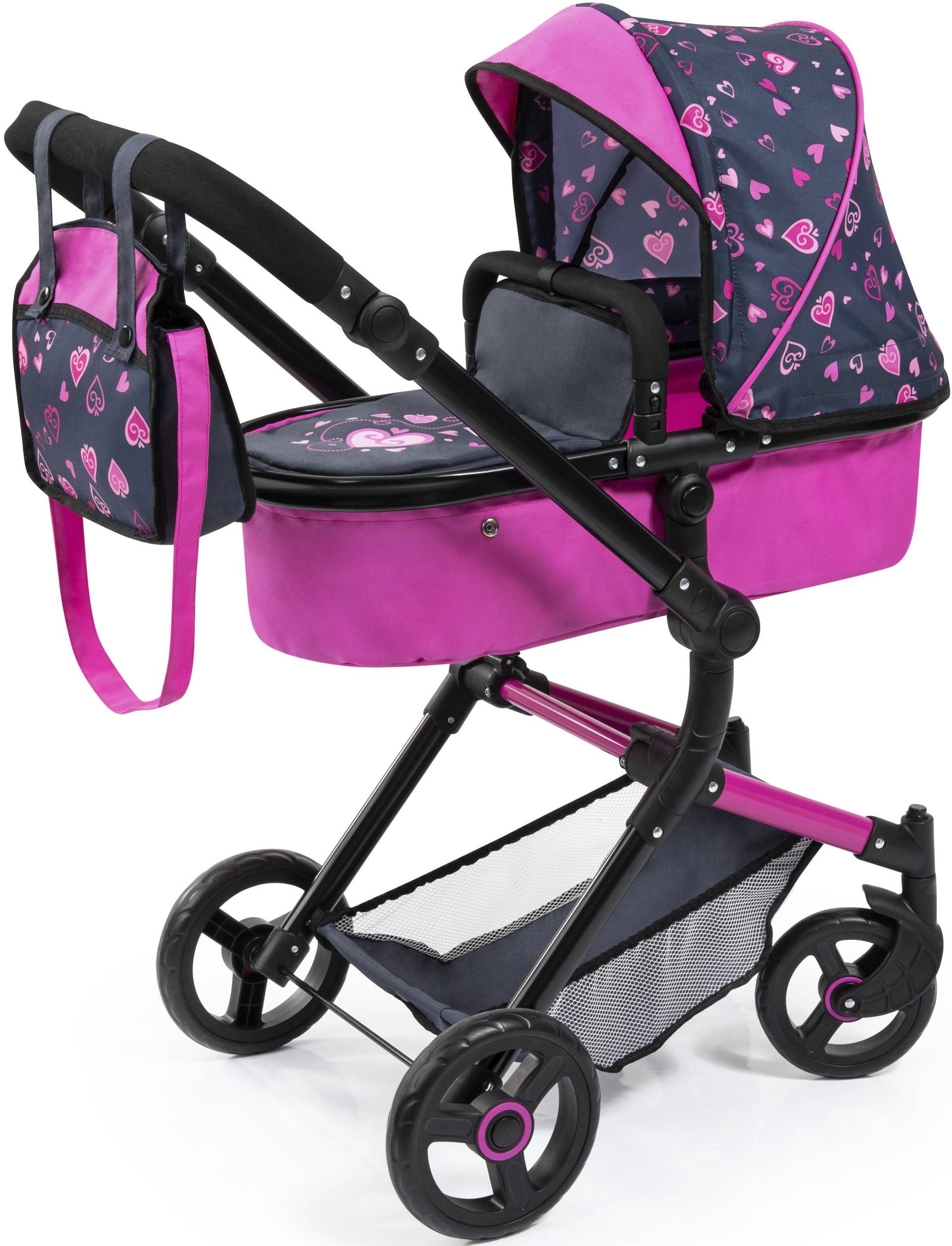 Bayer Kombi-Puppenwagen »Puppenwagen Vario«, inkl. Wickeltasche Bayer Kombi-Puppenwagen »Puppenwagen Vario«, inkl. Wickeltasche von Bayer