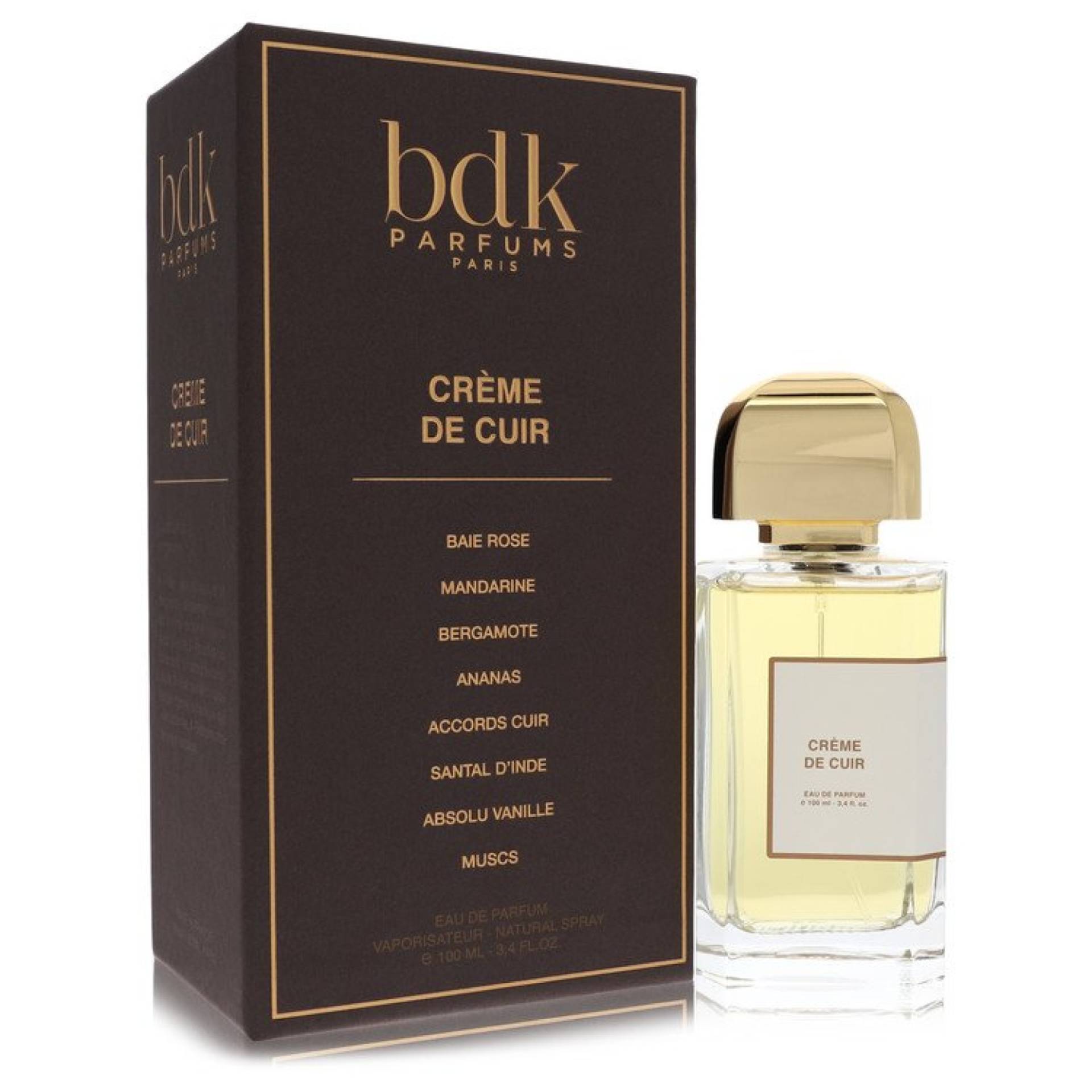 Bdk Parfums Bdk Creme De Cuir Eau De Parfum Spray (Unisex) 101 ml von Bdk Parfums