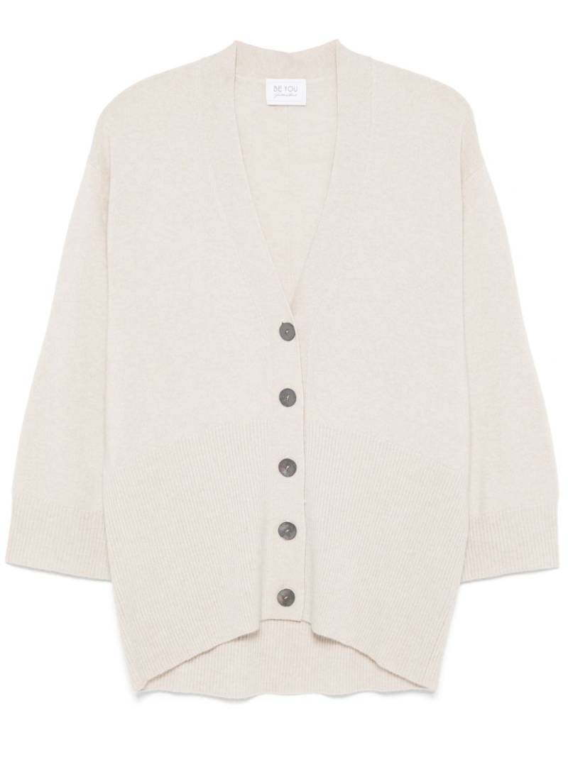 BeYou cashmere cardigan - Neutrals von BeYou