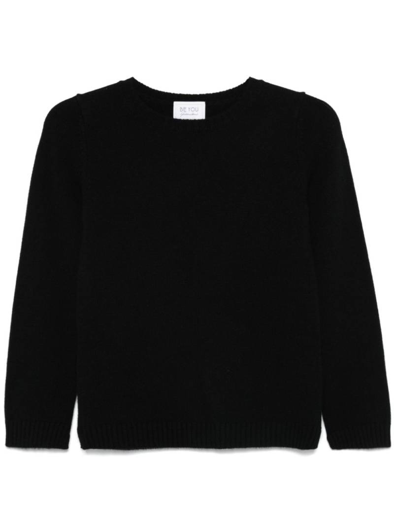 BeYou cashmere sweater - Black von BeYou