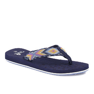 Beach Mountain Ethno Damen Flip Flop Blau von Beach Mountain