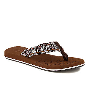 Beach Mountain Ethno Damen Flip Flop Braun von Beach Mountain