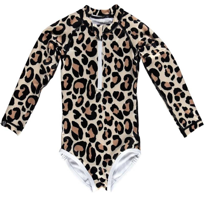 Badeanzug Leopard Shark Mädchen Braun 0-3M von Beach & Bandits