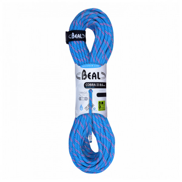 Beal - Cobra II 8,6mm Golden Dry - Halbseil Gr 2 x 50 m;2 x 60 m bunt von Beal