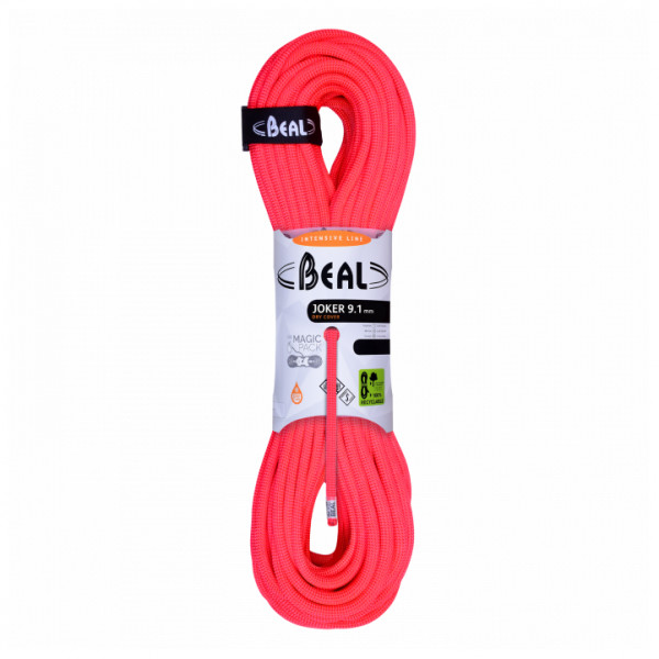 Beal - Joker 9,1 mm - Einfachseil Gr 50 m rosa von Beal