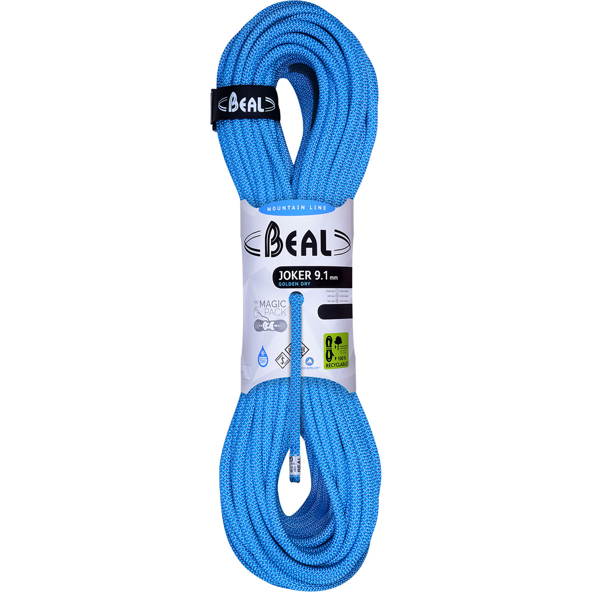 Beal Joker Unicore 9.1 Golden Dry Kletterseil von Beal