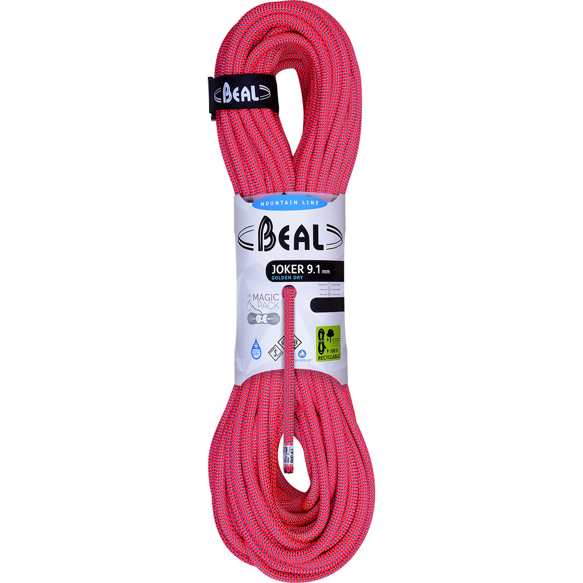 Beal Joker Unicore 9.1 Golden Dry Kletterseil von Beal