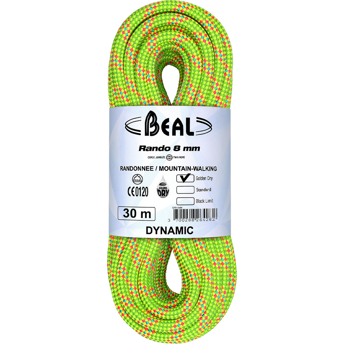 Beal Rando 8mm Zwillingsseil von Beal