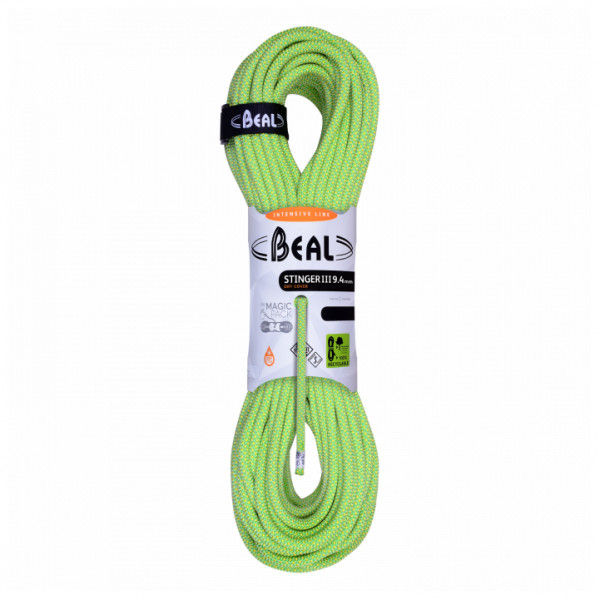 Beal - Stinger III 9.4 mm - Einfachseil Gr 60 m;70 m;80 m grün von Beal