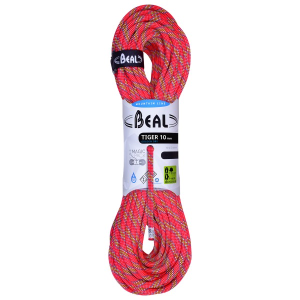 Beal - Tiger 10 mm Golden Dry - Einfachseil Gr 60 m;70 m rot von Beal