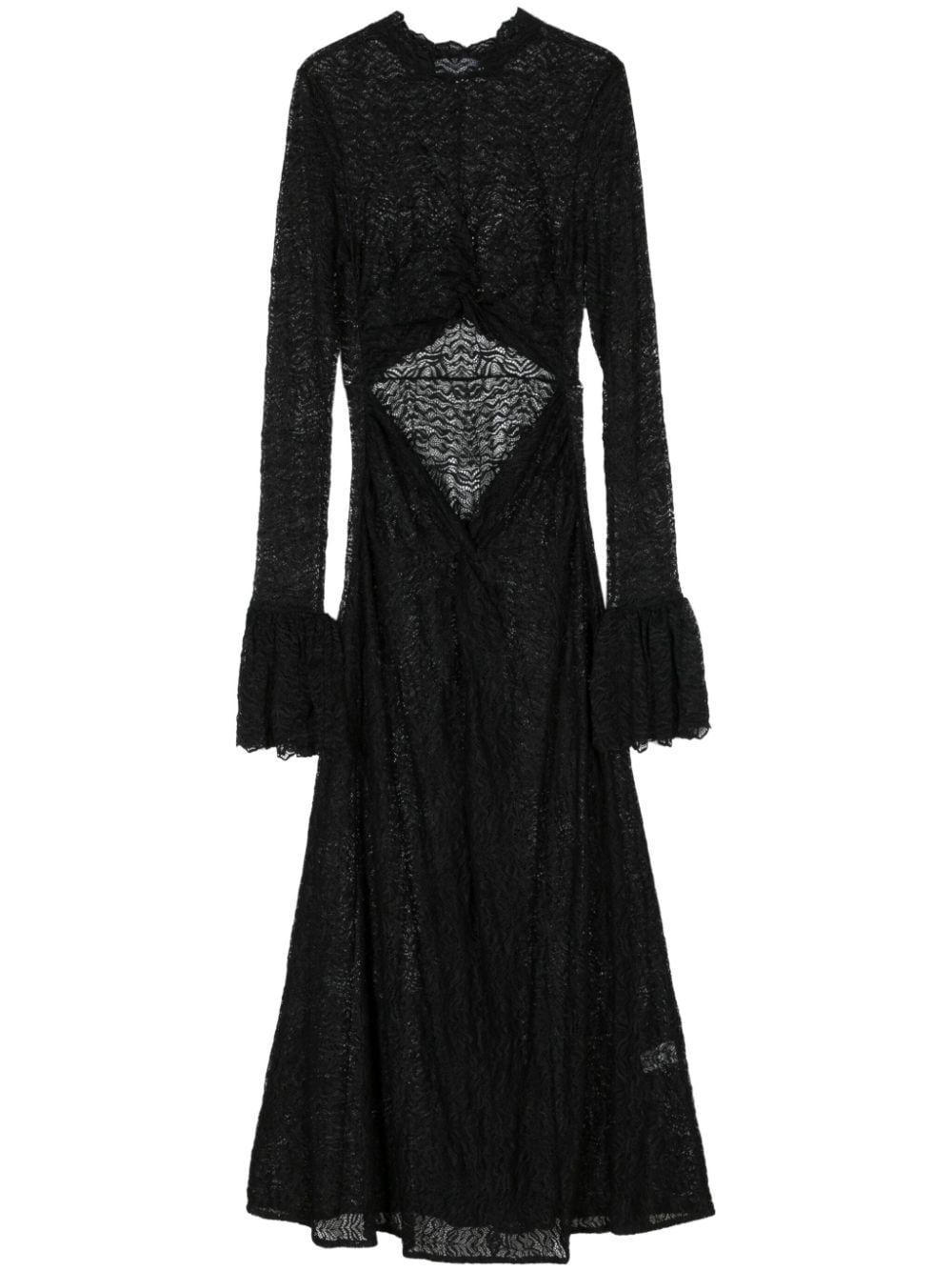 Beaufille Emmeline lace maxi dress - Black von Beaufille