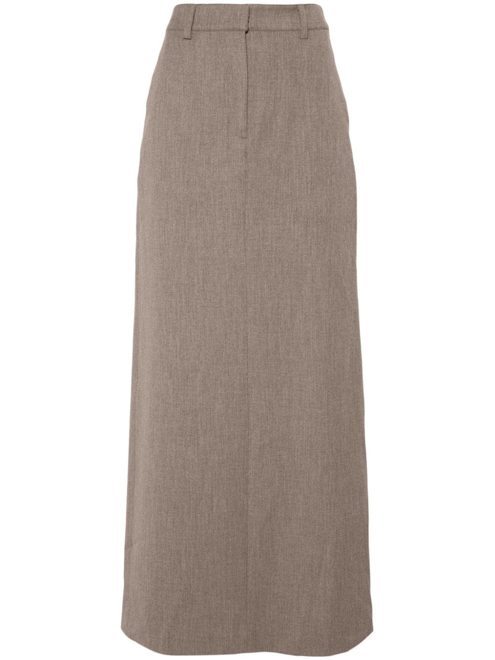 Beaufille Minter mid-rise pencil skirt - Brown