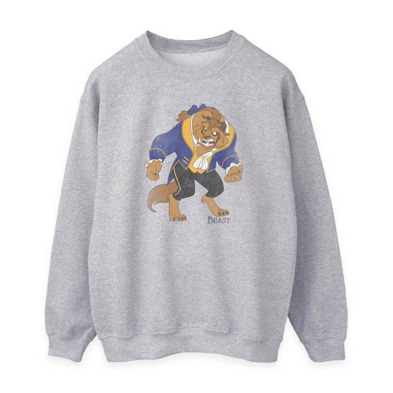 Beauty And The Beast - Classic Sweatshirt, für Damen, Grau, Größe L von Beauty And The Beast