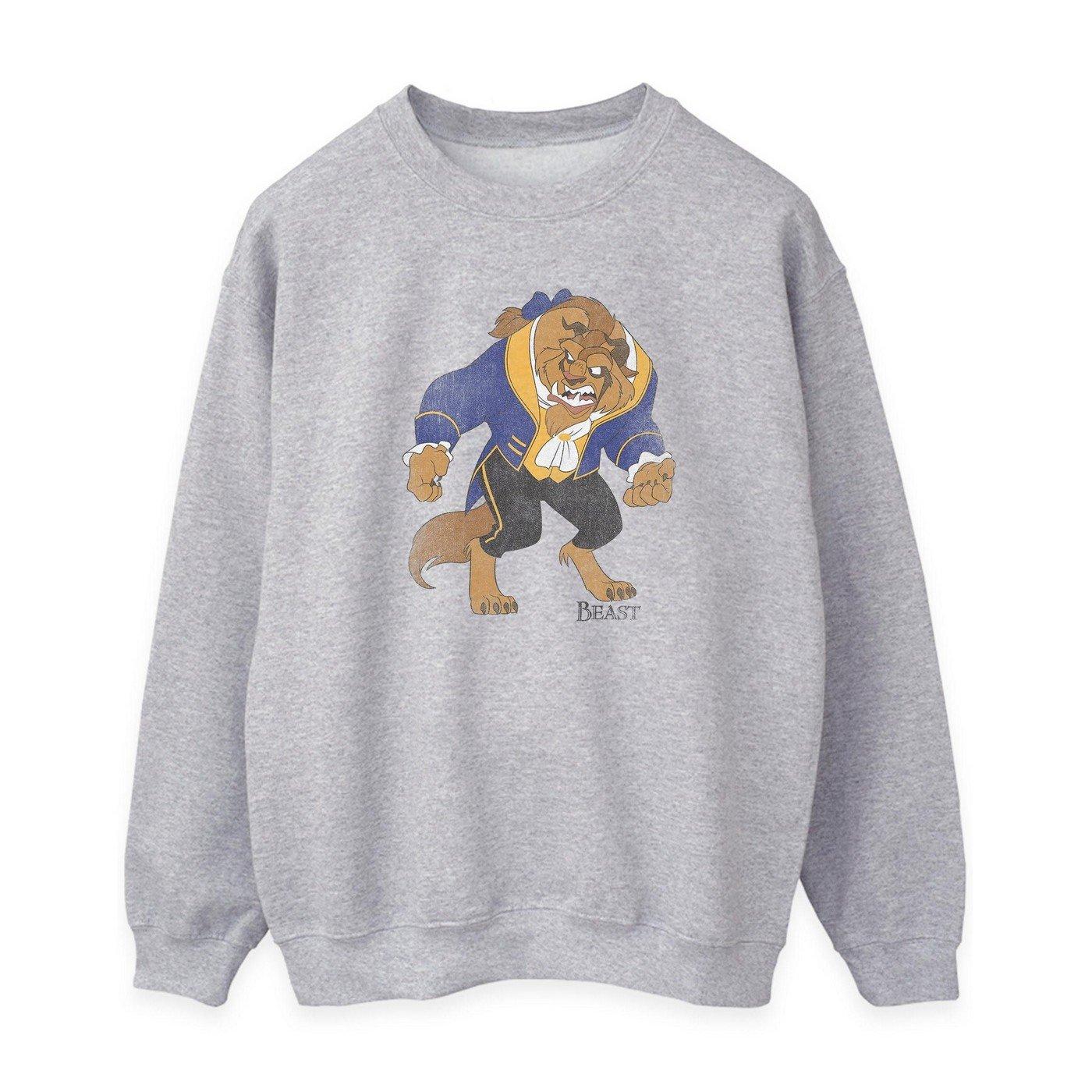 Beauty And The Beast - Classic Sweatshirt, für Damen, Grau, Größe S von Beauty And The Beast