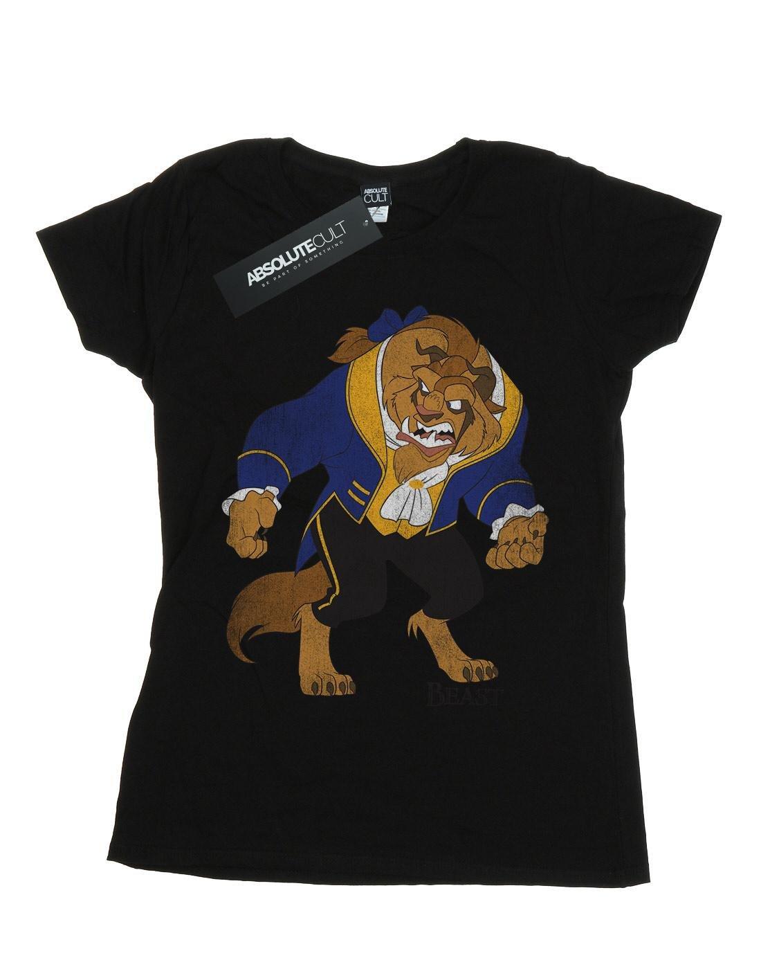 Classic Tshirt Damen Schwarz L von Beauty And The Beast