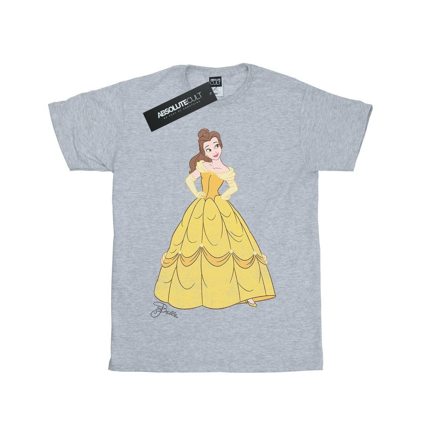 Tshirt Mädchen Grau 128 von Beauty And The Beast