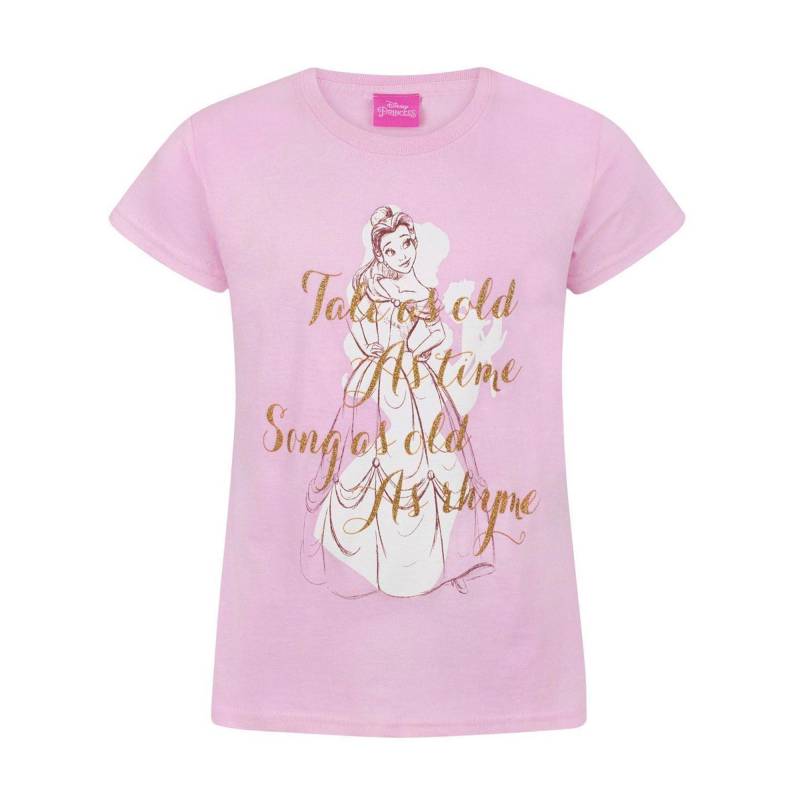 Tshirt Mädchen Pink 140 von Beauty And The Beast