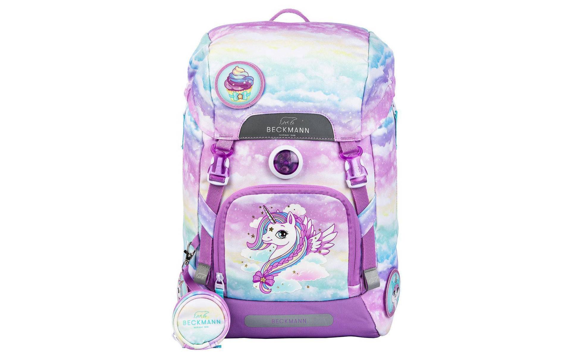 Beckmann Schulrucksack »Classic 110 Unicorn 22 l« von Beckmann