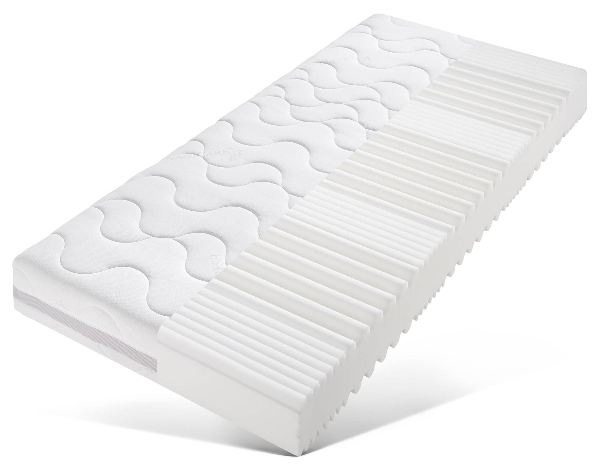 Beco Komfortschaummatratze »Sanicare Luxus & Klima«, 23 cm hoch, Raumgewicht: 28 kg/m³, (1 St.), Top-Hygiene, Komfort und Allergie-Schutz Beco Komfortschaummatratze »Sanicare Luxus & Klima«, 23 cm hoch, Raumgewicht: 28 kg/m³, (1 St.), Top-Hygiene, Komfort und Allergie-Schutz von Beco