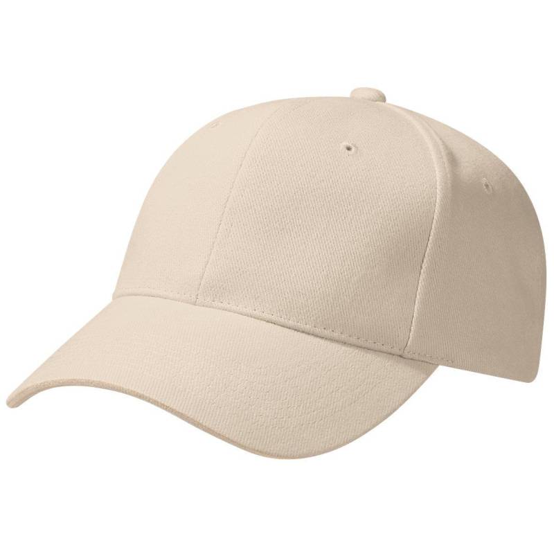 Baseballkappe Prostyle (2 Stückpackung) Damen Beige ONE SIZE von Beechfield