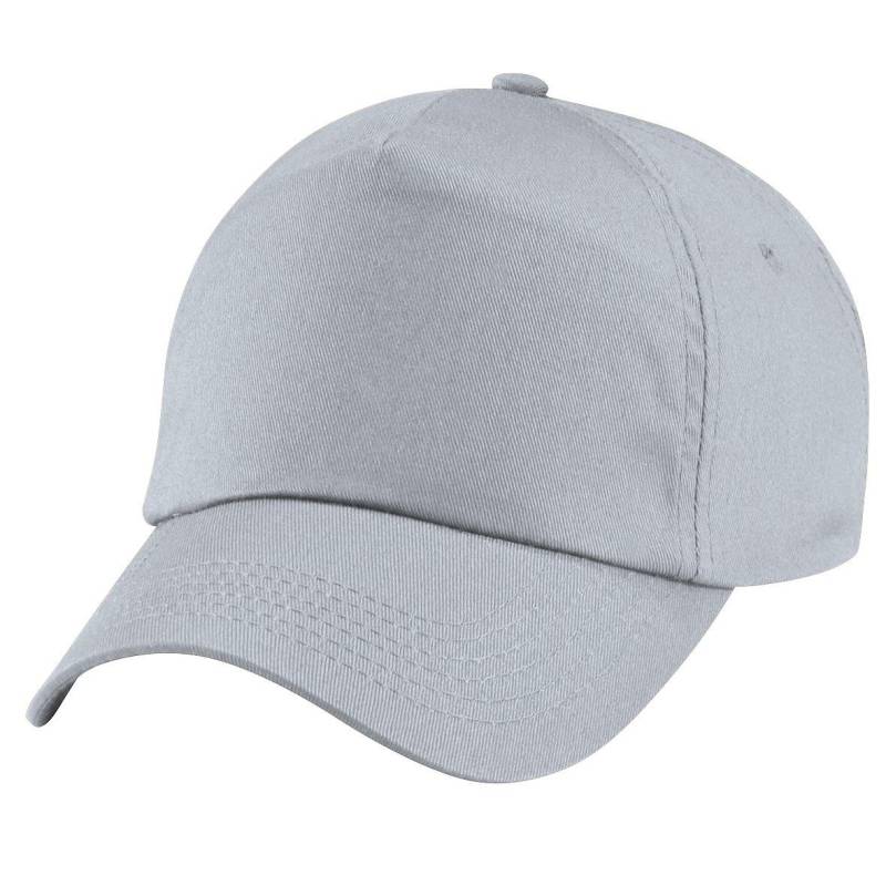 5 Panel Baseballkappe Original Damen Grau ONE SIZE von Beechfield