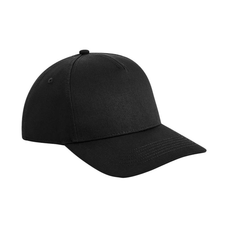 5 Segmente Snapback Mütze Urbanwear Damen Schwarz ONE SIZE von Beechfield