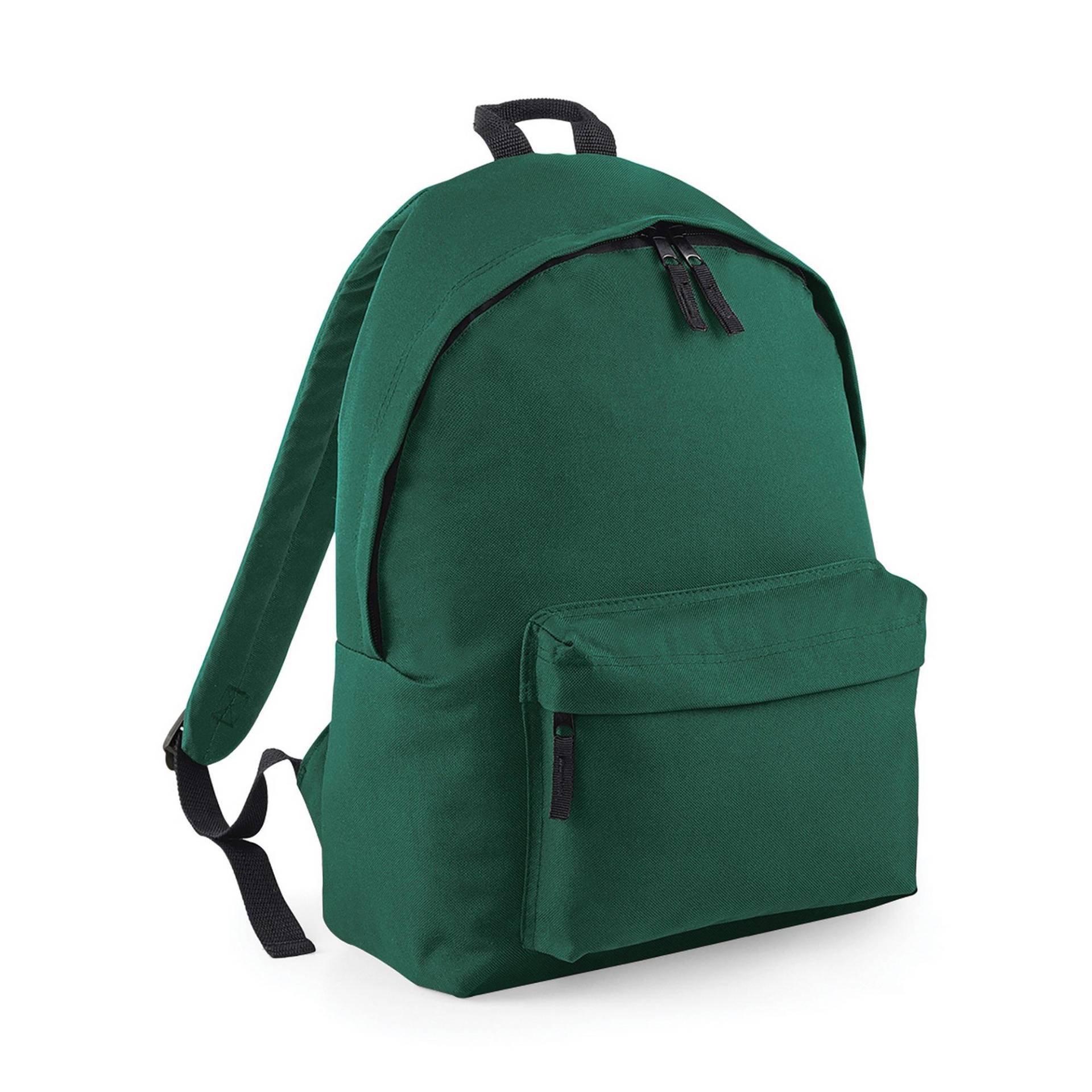 Junior Rucksack (2 Stückpackung) Unisex Grün ONE SIZE von Beechfield