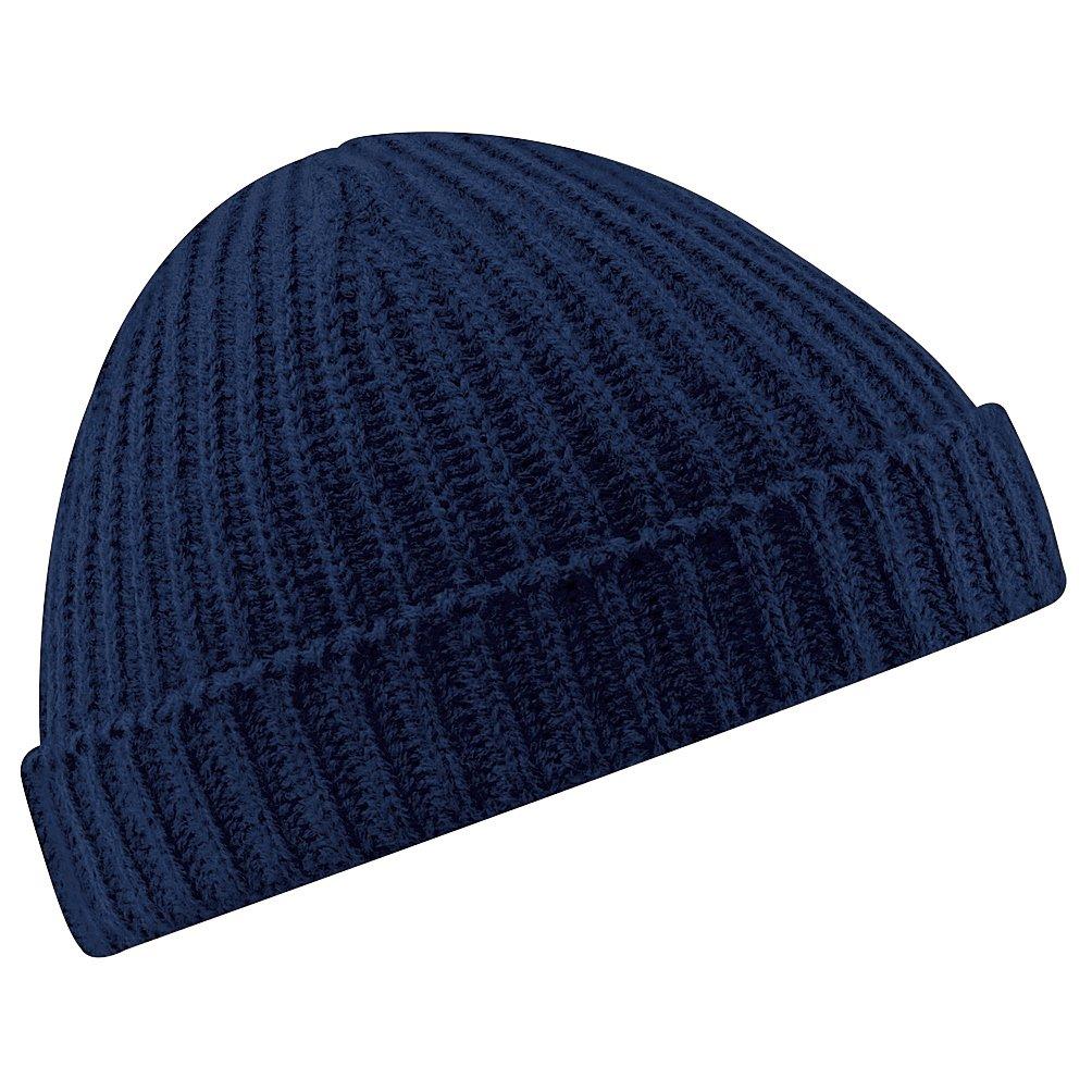 Retro Seemannsmütze Winterbeanie Herren Marine ONE SIZE von Beechfield