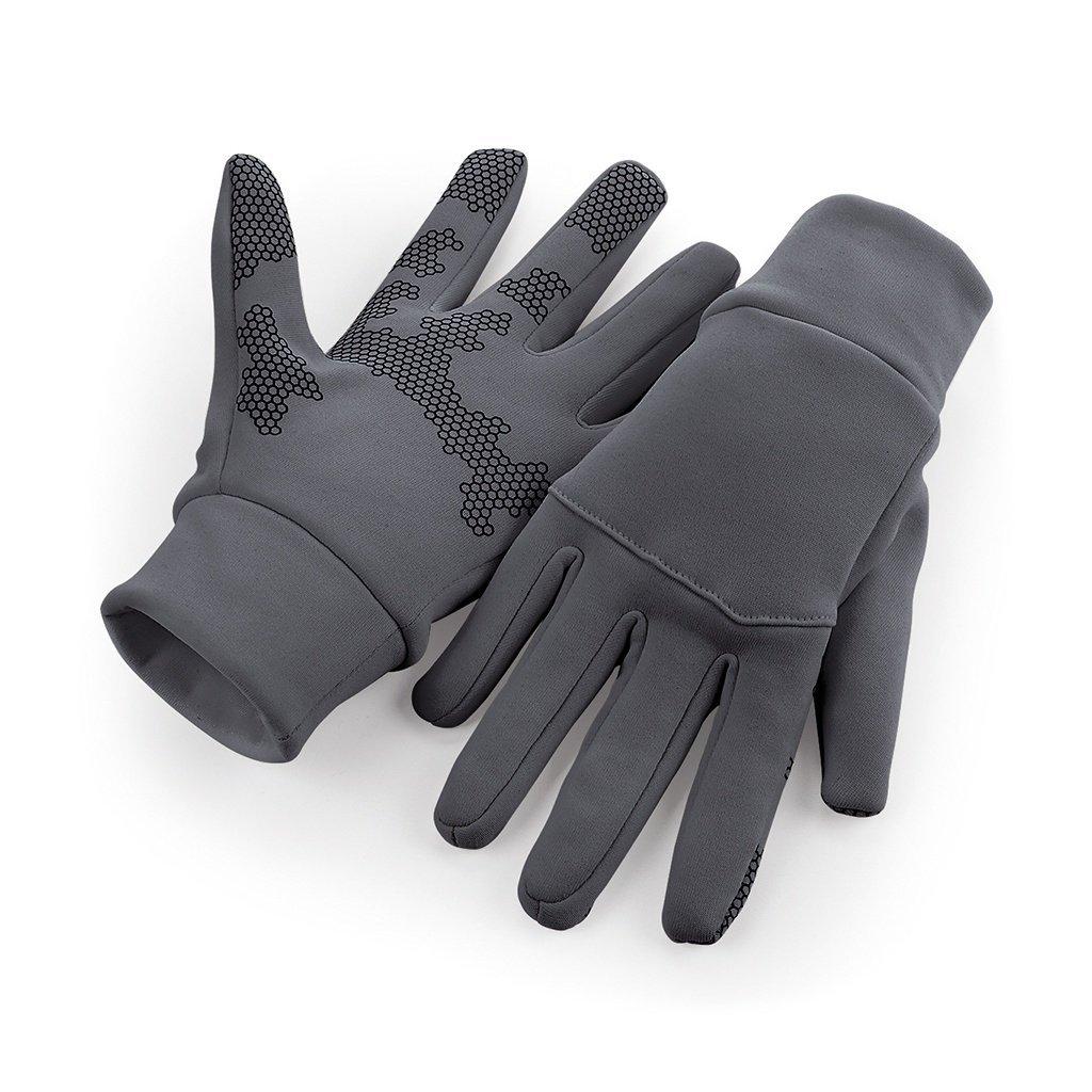 Softshell Handschuhe Herren Taubengrau S/M von Beechfield