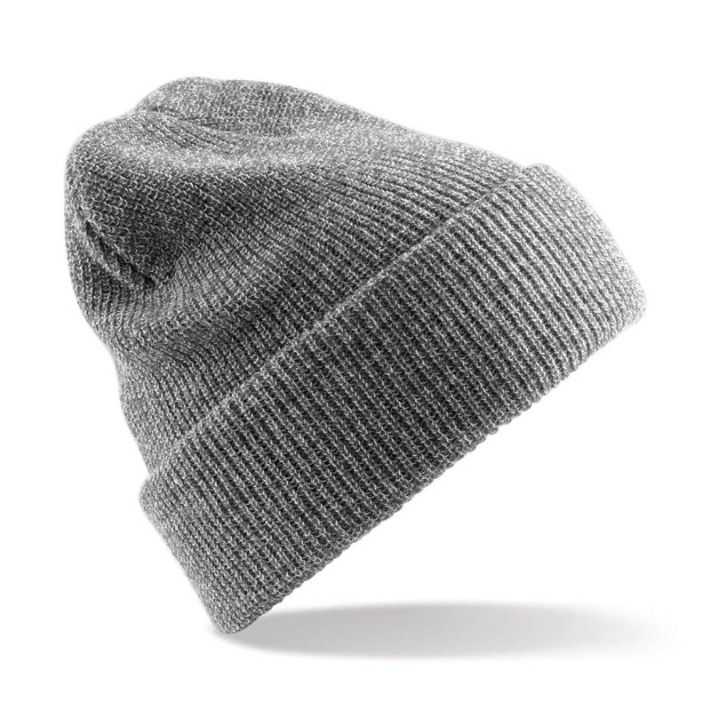 Strickmütze Beanie Damen Grau ONE SIZE von Beechfield