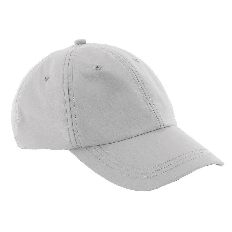 Wasserbeständig 6 Panel Baseball Kappe (2 Stückpackung) Damen Grau ONE SIZE von Beechfield