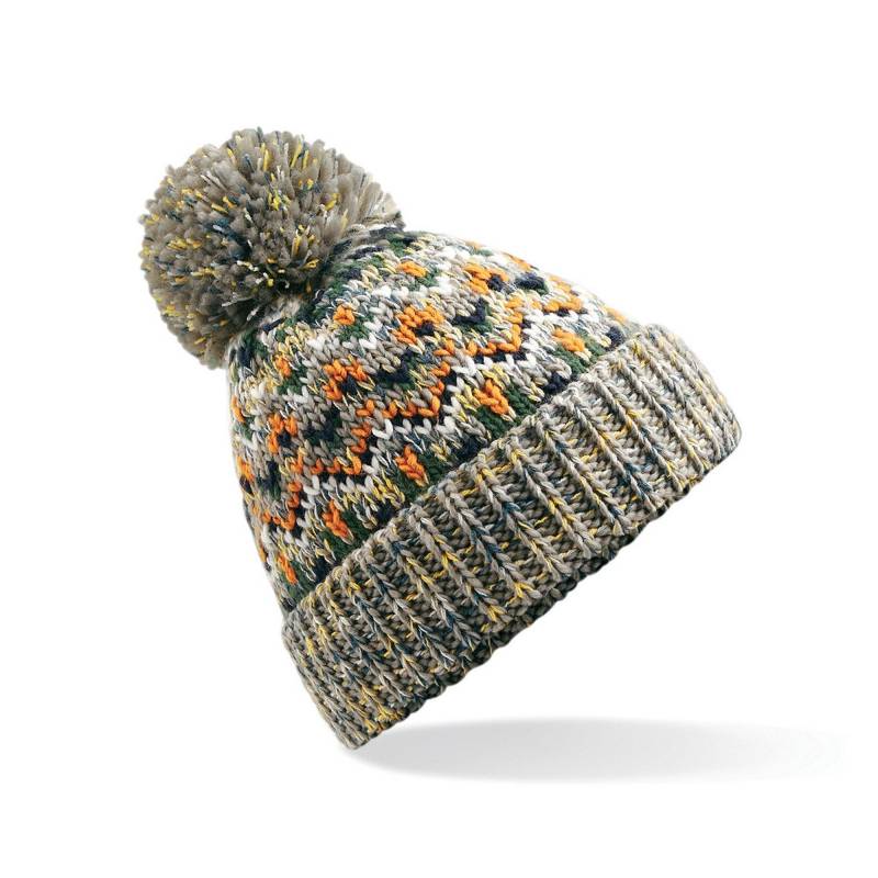 Blizzard Wintermütze Mit Bommel Unisex Multicolor ONE SIZE von Beechfield