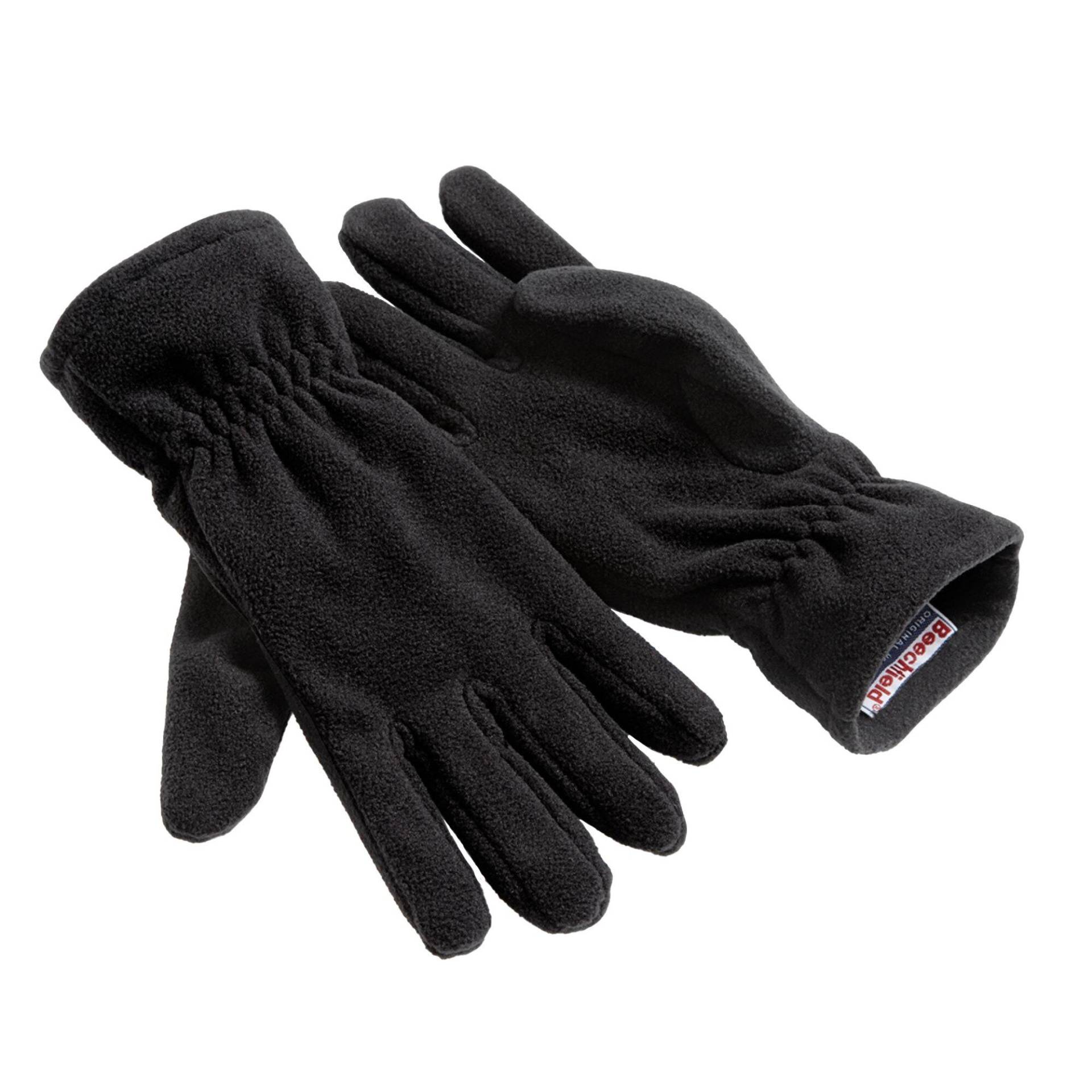 Beechfield - Handschuhe Alpine Suprafleece, für Damen, Schwarz, Größe M/L von Beechfield