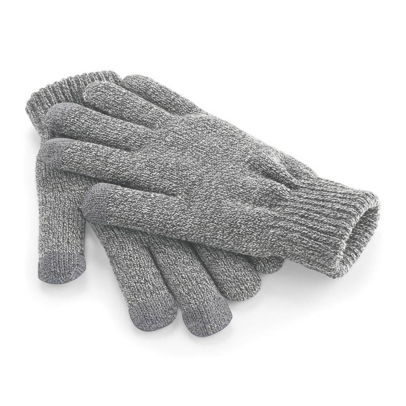 Winter Handschuhe Touchscreen & Smartphone Damen Grau L/XL von Beechfield