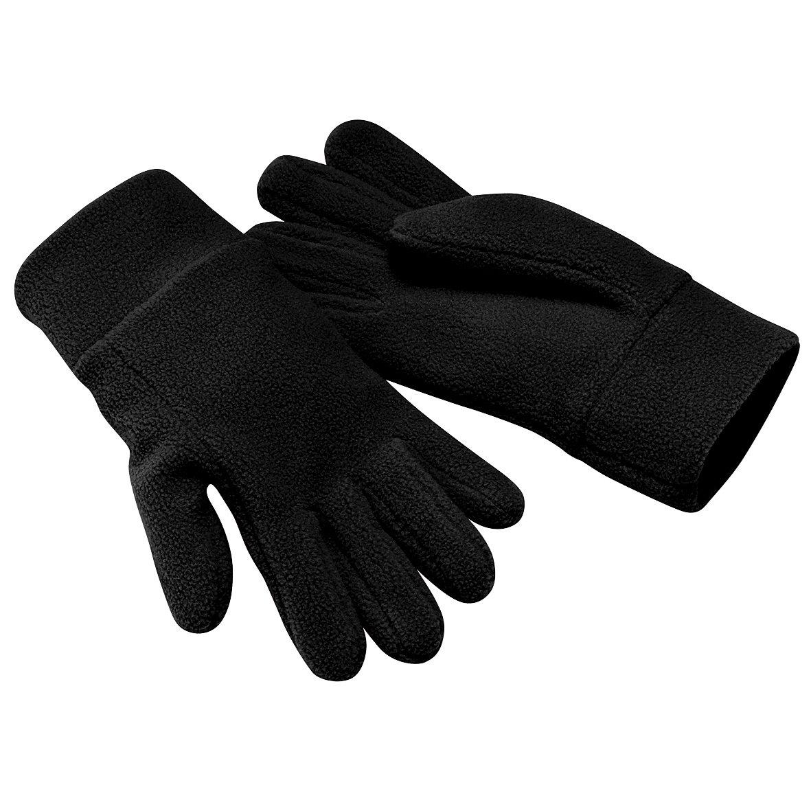 Beechfield - Suprafleece Anti-Pilling Alpine Winterhandschuhe, für Herren, Schwarz, Größe M/L von Beechfield