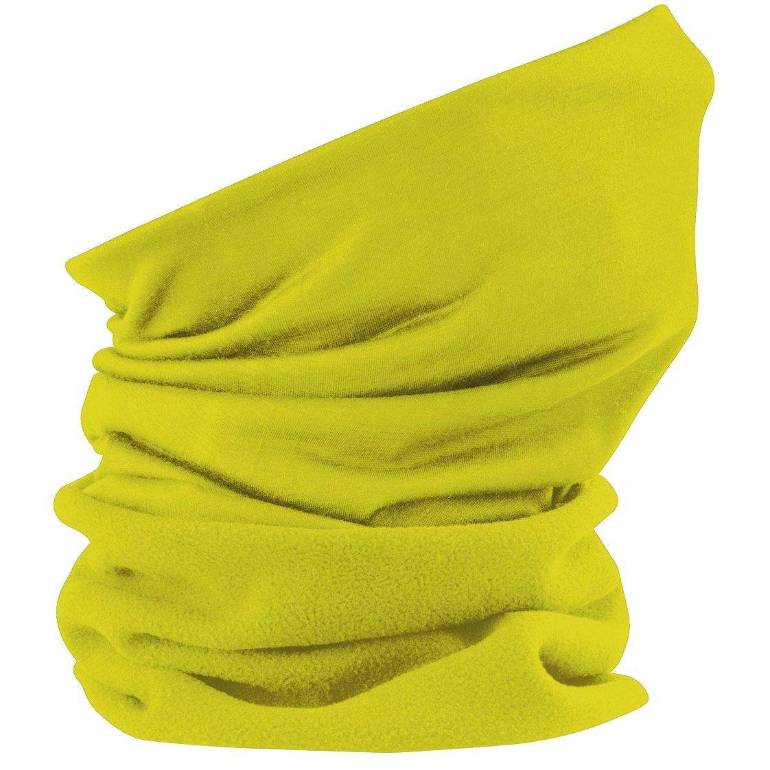 Suprafleece Morf Schlauchschal Mütze Kopfbedeckung, Vielseitig Verwendbar Damen Gelb ONE SIZE von Beechfield