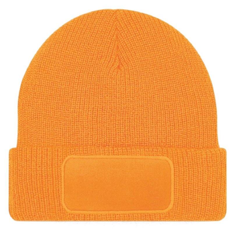 Beechfield - ThinsulateStrickmütze zum Bedrucken, Erwachsene, für Herren, Orange, One Size von Beechfield