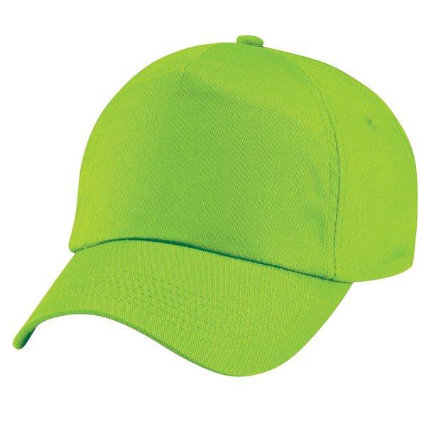 5 Panel Baseballkappe Original Damen Limettengrün ONE SIZE von Beechfield