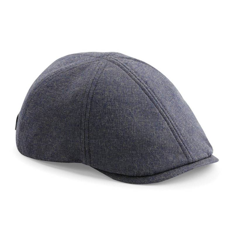 Klassische Gatsby Sommer Flatcap Herren Blau ONE SIZE von Beechfield