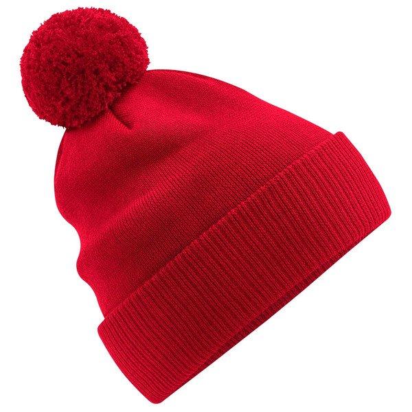 Beechfield - Snowstar Mütze, für Damen, Rot Bunt, One Size von Beechfield