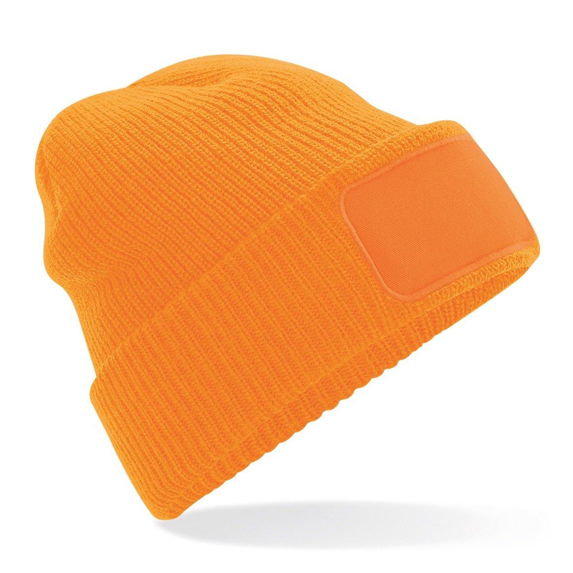 Thinsulate Printers Beanie Herren Orange ONE SIZE von Beechfield