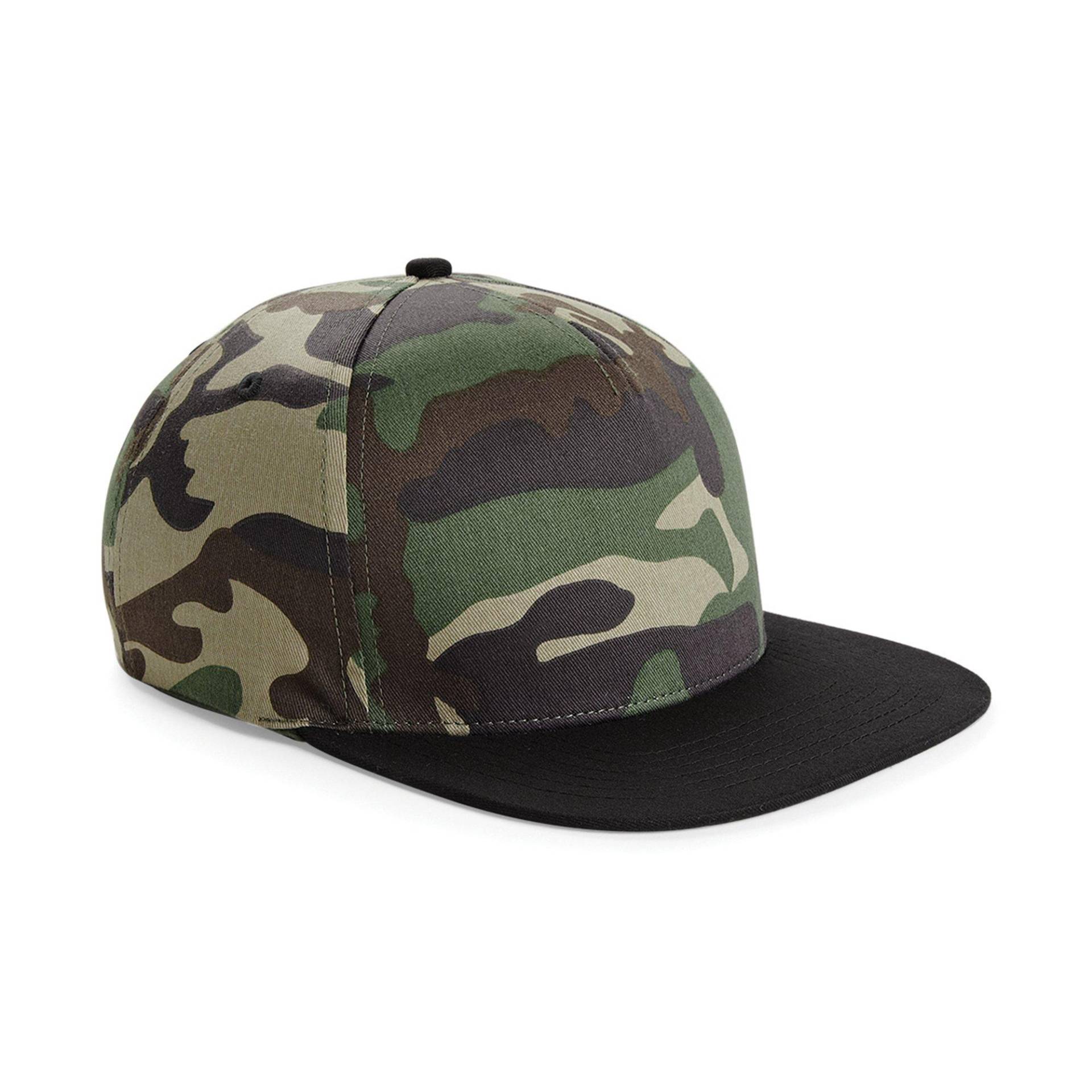 Camouflage Retro Baseballkappe Mit Tarnmuster (2 Stückpackung) Damen Multicolor ONE SIZE von Beechfield