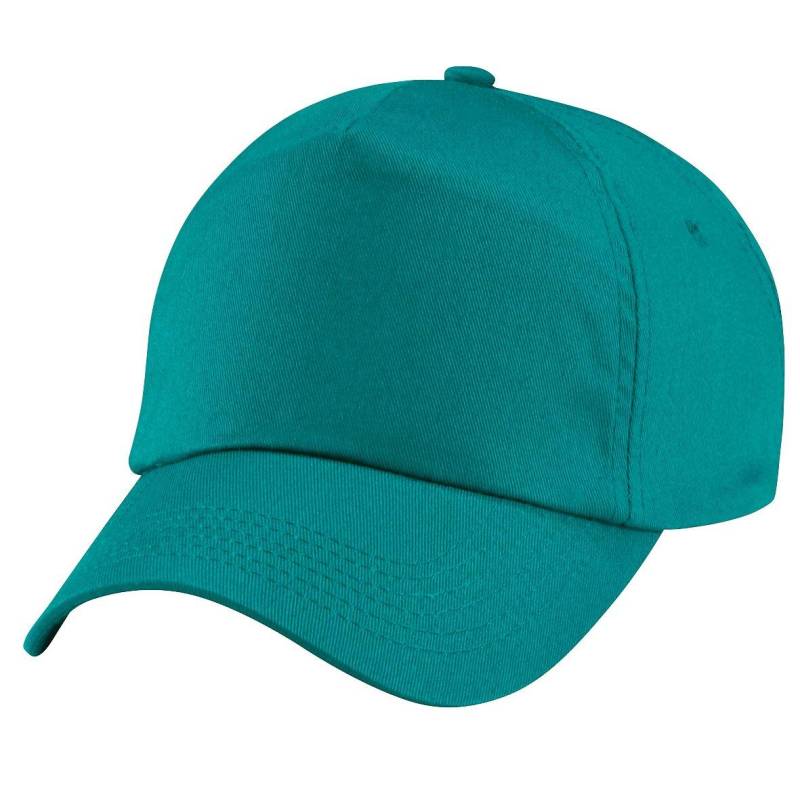 5 Panel Baseballkappe Original Damen Smaragdgrün ONE SIZE von Beechfield