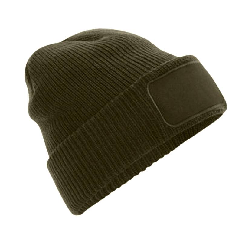 Thinsulate Printers Beanie Herren Olivegrün ONE SIZE von Beechfield