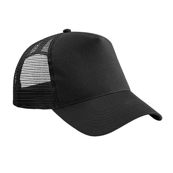 Trucker Cap Damen Schwarz ONE SIZE von Beechfield