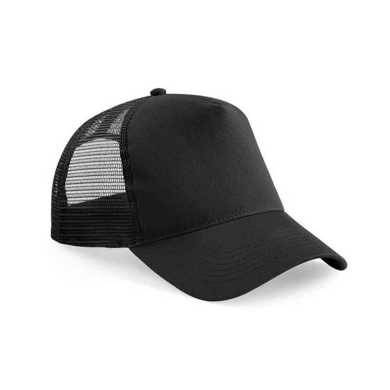 Beechfield - Trucker Cap, One Size, Schwarz von Beechfield