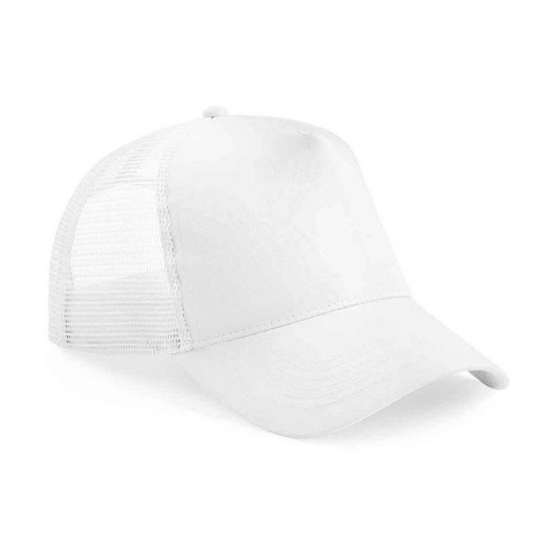 Trucker Cap Mädchen Weiss ONE SIZE von Beechfield