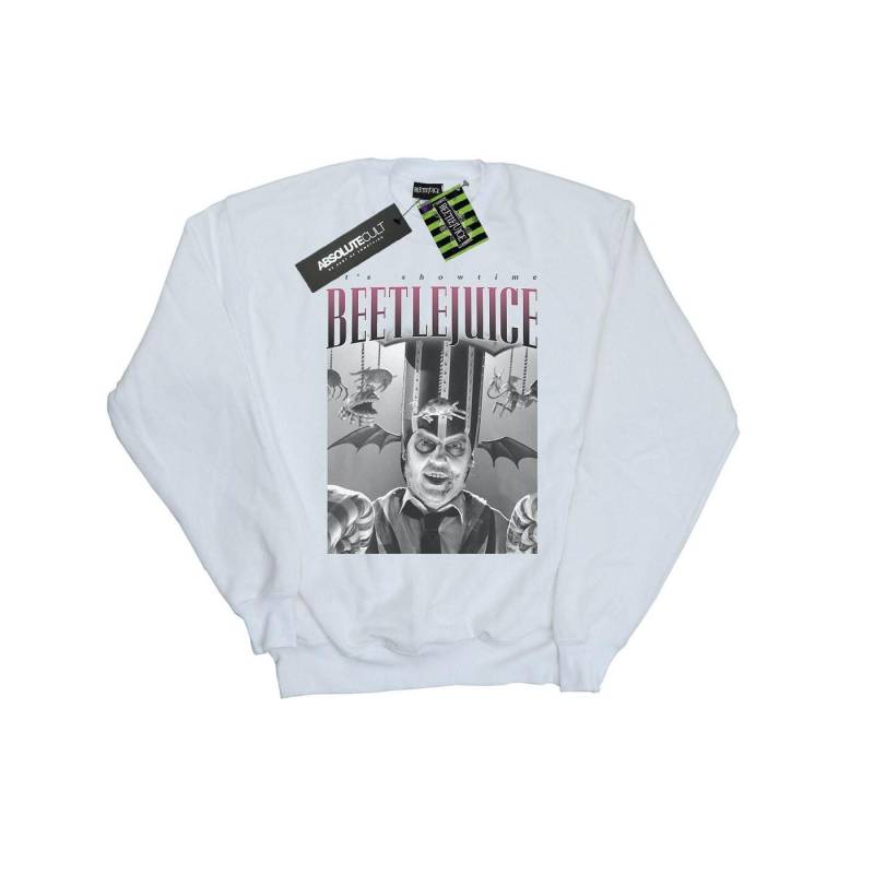 Circus Homage Sweatshirt Herren Weiss L von Beetlejuice